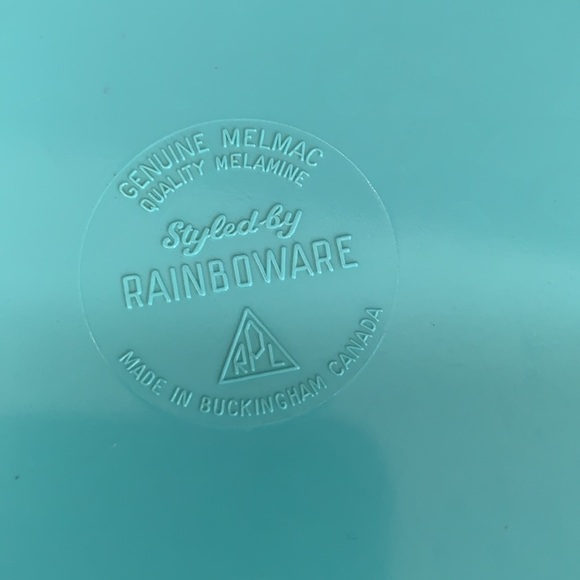 Vintage Melmac - Canada- dinnerware - blue - Picture 6 of 7